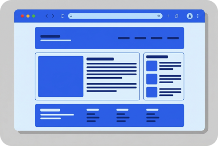 A small screenshot of the fixed site